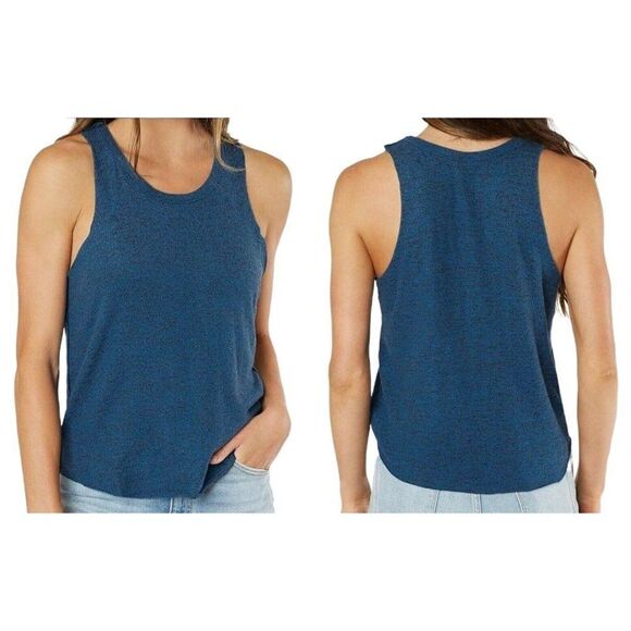 Free People We The Free Hidden Falls Sapphire Blue Tank Top Sz S NEW - Picture 1 of 9